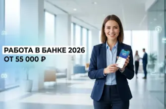 Работа в банке 2026 — вакансии Т-Банка, Альфа-Банка и Efin с зарплатой до 150 000 рублей