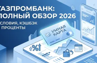 Газпромбанк дебетовая «Умная карта»: полный обзор условий в 2026 году