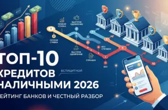Рейтинг лучших потребительских кредитов наличными 2026 года топ 10 банков