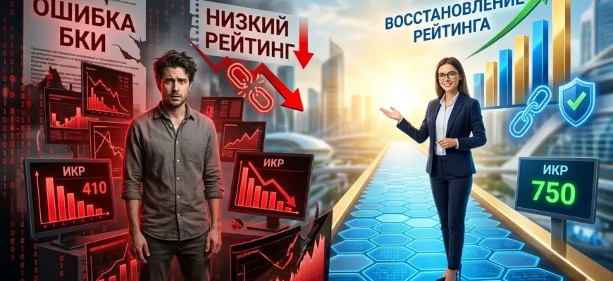 Проверка и исправление ошибок в кредитной истории БКИ через онлайн-сервис в 2026 году