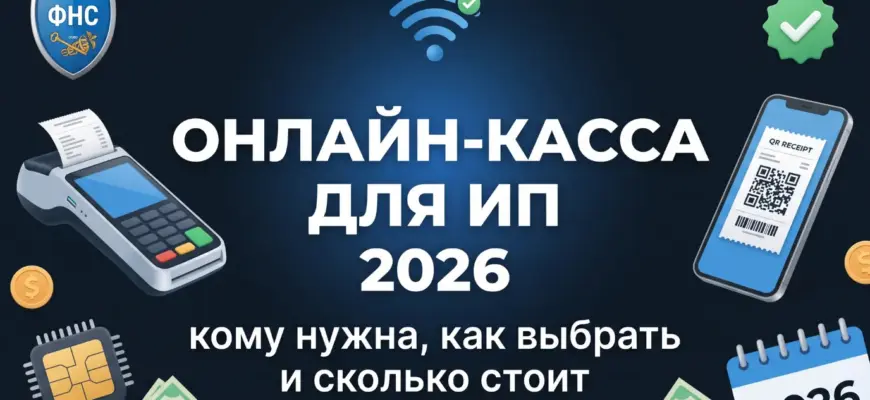 Онлайн-касса для ИП в 2026 году — кому нужна, как выбрать и сколько стоит