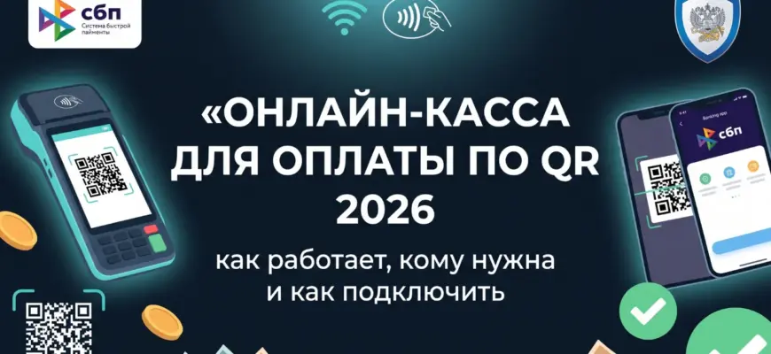 Онлайн-касса для оплаты по QR-коду через СБП в 2026 году