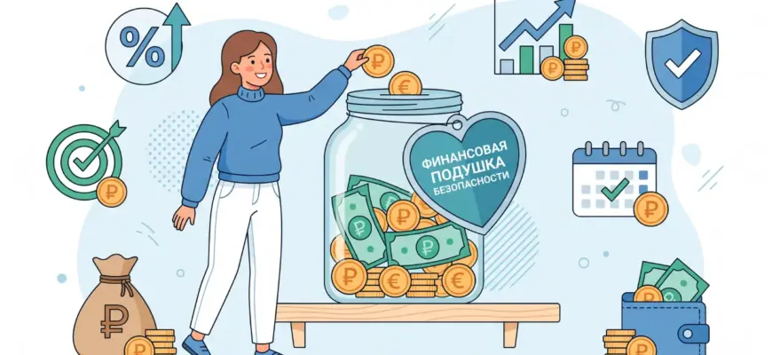 Накопление финансовой подушки безопасности в копилке
