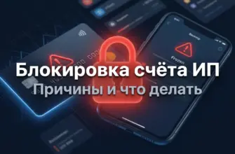 Блокировка счёта ИП — причины и что делать