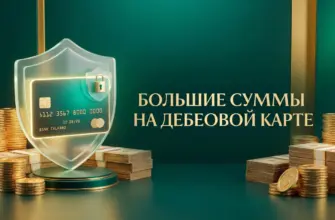 Можно ли хранить большие суммы на дебетовой карте