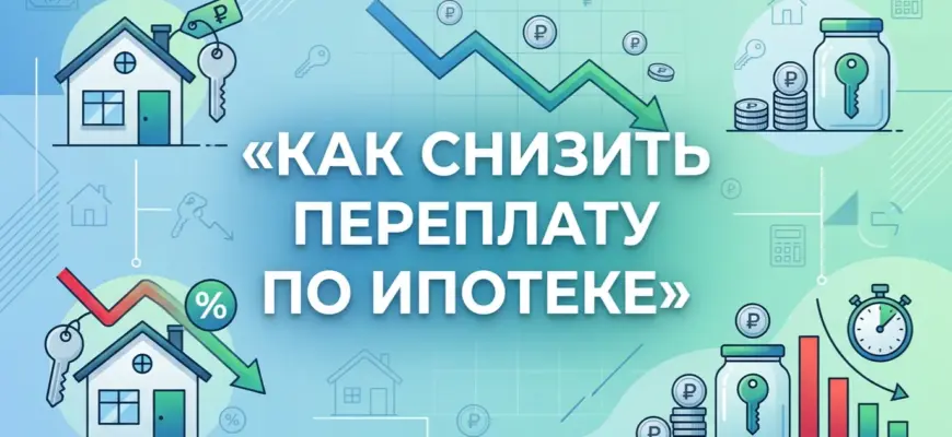 Как снизить переплату по ипотеке — способы сэкономить деньги