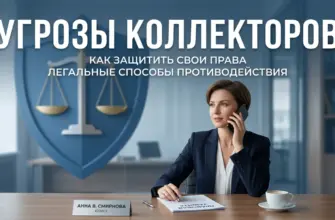 что делать при угрозах коллекторов