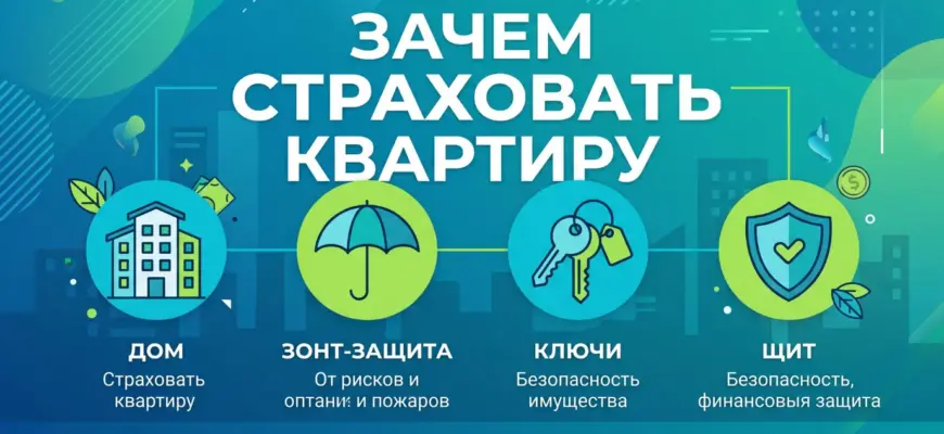 страхование квартиры причины оформить полис