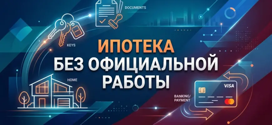 ипотека без официальной работы как взять