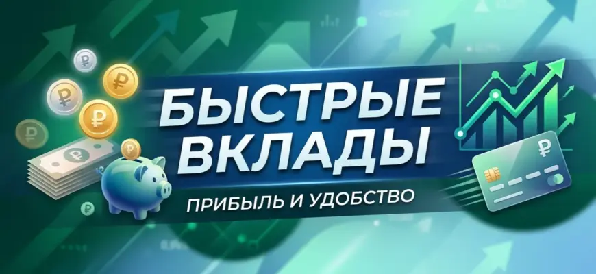 быстрые вклады на короткий срок