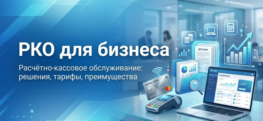 РКО для бизнеса расчётно-кассовое обслуживание