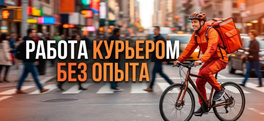 Работа курьером без опыта — с чего начать новичку в 2026 году