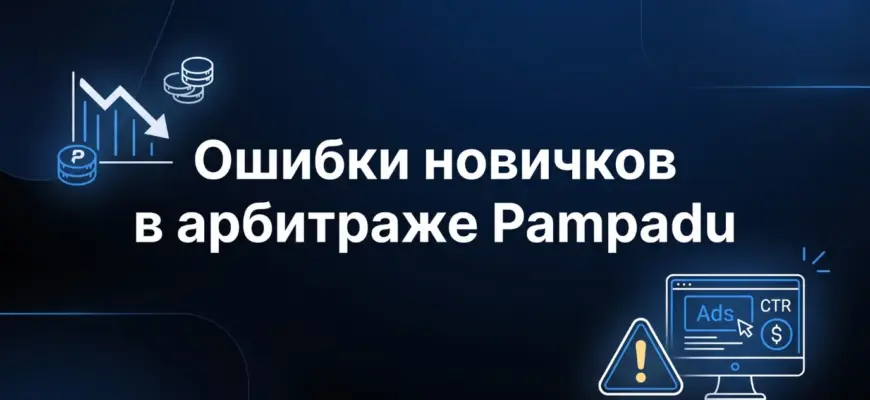 Ошибки новичков в арбитраже через Pampadu — разбор и советы для начинающих