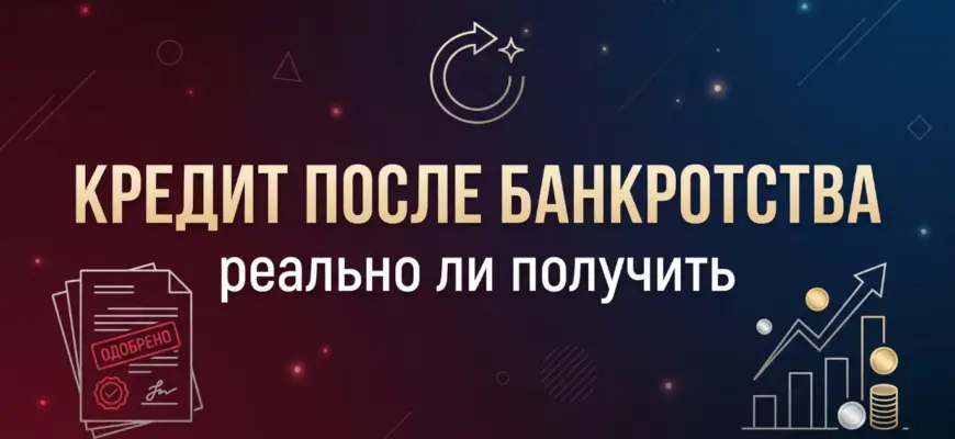 Кредит после банкротства физического лица — сроки, банки и способы восстановления кредитной истории