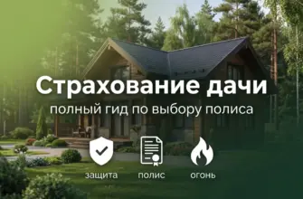 Страхование дачи в 2026 году — как выбрать полис, рассчитать стоимость и получить выплату