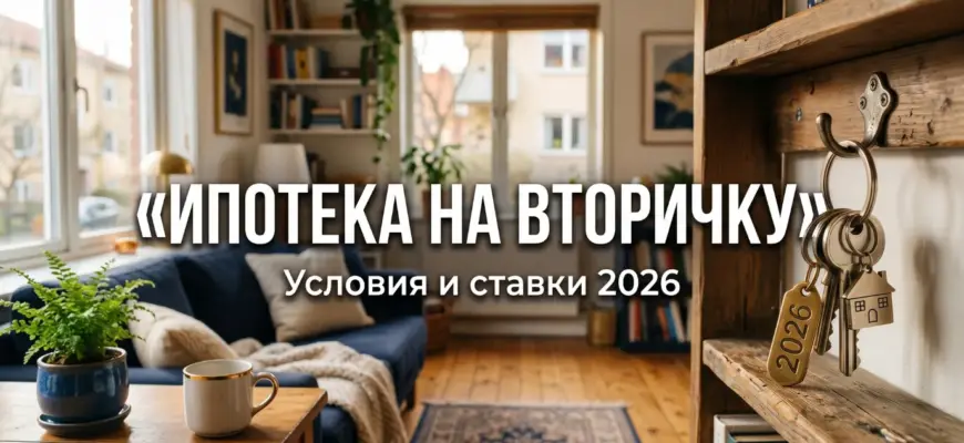 Ипотека на вторичку — условия и ставки в 2026 году