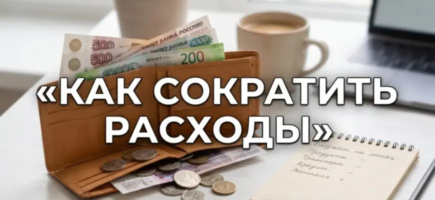 Как сократить ежемесячные расходы — практические советы по экономии