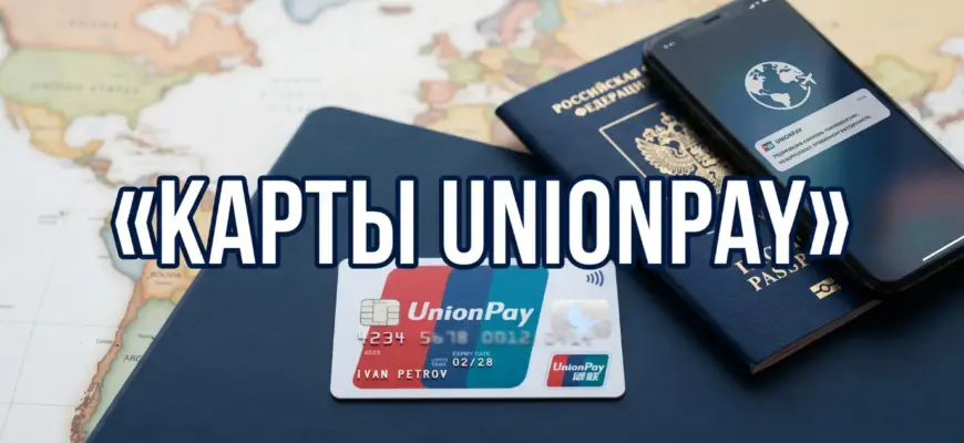 Карты UnionPay — где работают и как оформить в 2026 году