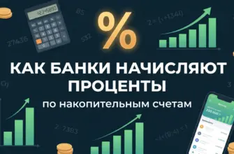 Как банки начисляют проценты по накопительным счетам — схемы и примеры 2026