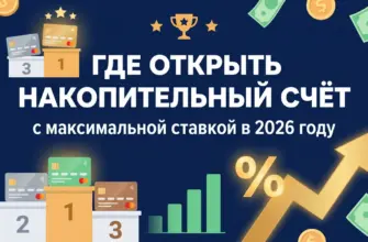 Где открыть накопительный счёт с максимальной ставкой в 2026 году — топ банков РФ