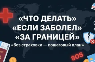 Что делать если заболел за границей без страховки — пошаговый план для туристов