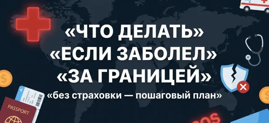 Что делать если заболел за границей без страховки — пошаговый план для туристов