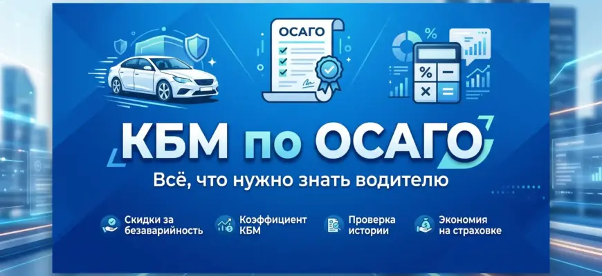 КБМ по ОСАГО как проверить коэффициент