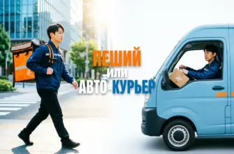 Пеший или авто-курьер — что выгоднее в 2026 году