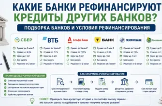 Какие банки рефинансируют кредиты других банков в 2026 году