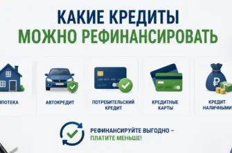 Какие кредиты можно рефинансировать в 2026 году