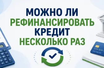 Можно ли рефинансировать кредит несколько раз в 2026 году