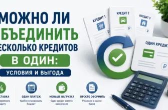Можно ли объединить несколько кредитов в один