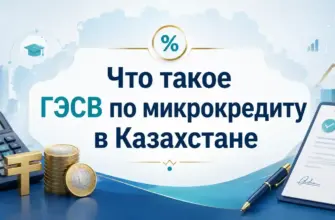 Что такое ГЭСВ по микрокредиту в Казахстане