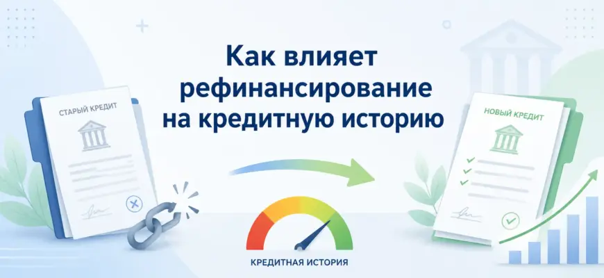 Как рефинансирование влияет на кредитную историю