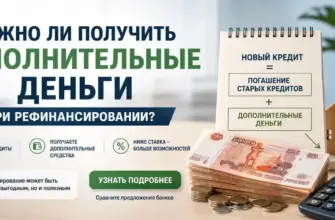 Можно ли получить дополнительные деньги при рефинансировании