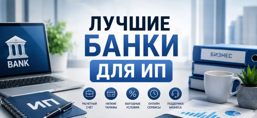 Лучшие банки для ИП — рейтинг 2026