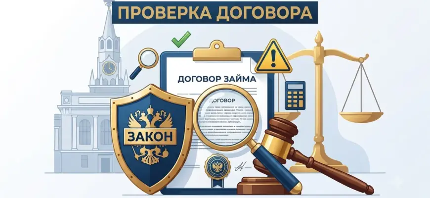Как проверить договор займа — пошаговая инструкция