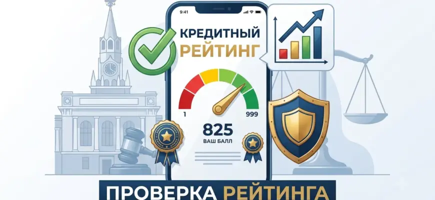 Как узнать свой кредитный рейтинг — проверка бесплатно