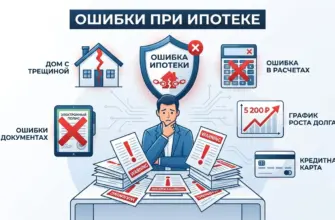 Ошибки при оформлении ипотеки — как избежать