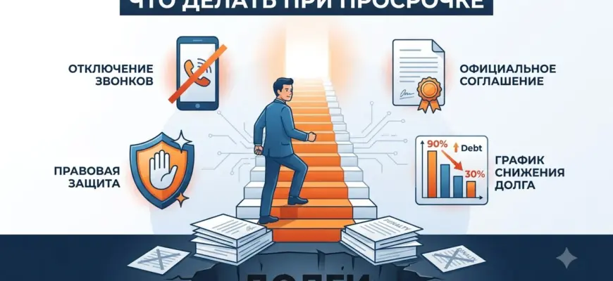 Что делать при просрочке займа — пошаговый план