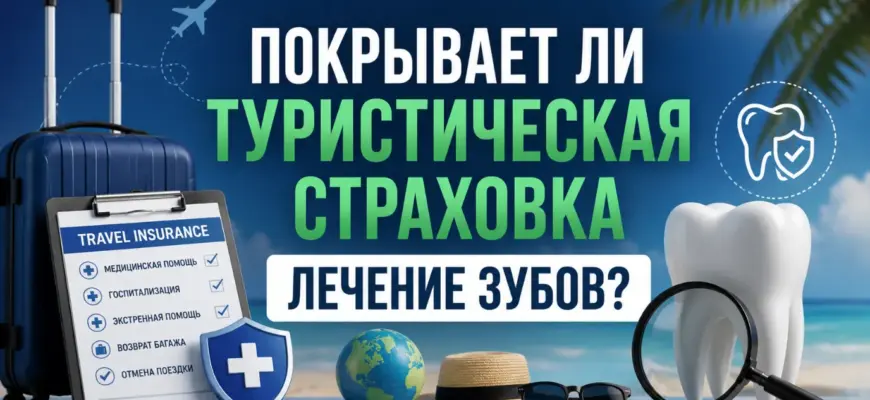 Покрывает ли туристическая страховка лечение зубов