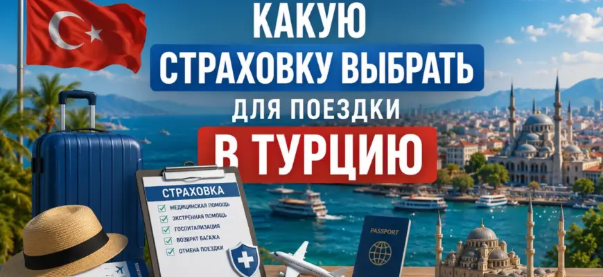 Какую страховку выбрать для поездки в Турцию