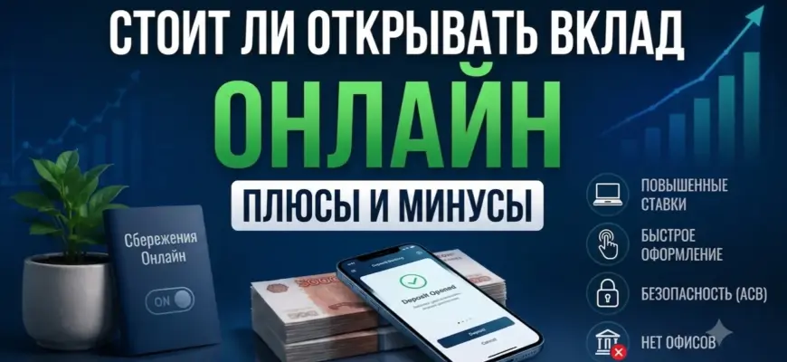 Стоит ли открывать вклад онлайн — полное руководство