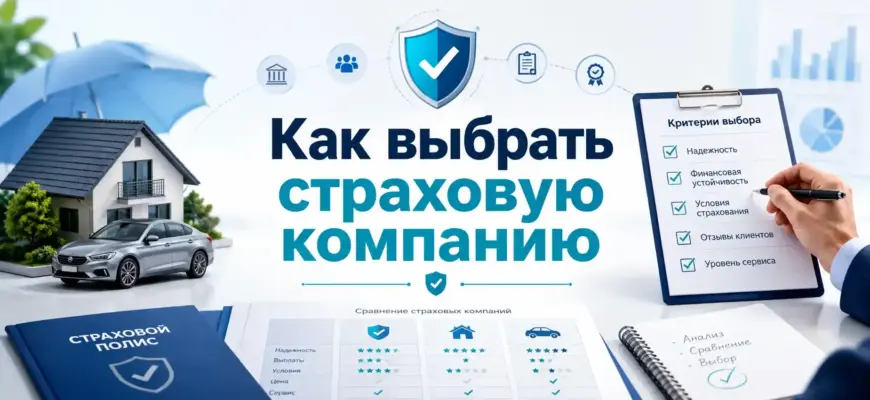 Как выбрать страховую компанию — проверка надёжности, условий и качества обслуживания